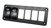RS6PRS Aluminum Rocker Switch Mounting Panel, Fits 6 Rocker Switches - image 1