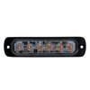 RS70016A 6-LED Ultra Slim Flush Mount 19-Flash Pattern Marker Strobe Light, Amber - image 2