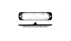 RS70016W 6-LED Ultra Slim Flush Mount 19-Flash Pattern Marker Strobe Light, White