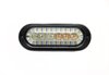 RS7003AWD Dual Function Ultra Thin Flush Mount Amber Flasher Strobe, w/ White LED DRL function, SAE Certified J595 & J2087 - image 2