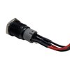 RS-B16MM-LEDB 16 mm Black 2 Position On/Off Switch, Blue, Black Flush Mount, 12 V - image 2