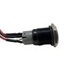 RS-B16MM-LEDB 16 mm Black 2 Position On/Off Switch, Blue, Black Flush Mount, 12 V - image 3