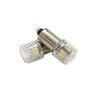RSBA9S3030A BA9S OEM size LED Replacement Bulbs, w/ 3030 diode technology & corrosion proof cover, AMBER LED PNP-Series - image 2