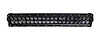 RSBO120 BLACKED OUT-Series 20 in. Straight Light Bar, Double Row, Silver Combo-Flood/Beam, 120W - image 1