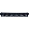RSBO120 BLACKED OUT-Series 20 in. Straight Light Bar, Double Row, Silver Combo-Flood/Beam, 120W - image 3