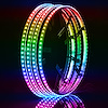 RSCSWL14-C ColorSMART Bluetooth Controlled 14 in. LED Wheel Light Kits, w/16 Million colors, w/Chasing Functions, w/Turn & Brake - image 1