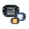 RSE12KA Lighting 2-Function LED Flush Mount-Style, Fitsward Light, White/Amber, White Hi-Power Fog / Amber Turn Signal - image 1