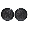 RSJ11SLT Front Grill LED turn signals, 2007-2017 Jeep Wrangler, w/ smoked Lens, Pair - image 1