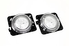 RSJ12SLT Front Side Marker LEDs, 2007-2017 Jeep Wrangler, w/ Clear Lens, 4W 80 Lumens, Pair - image 1
