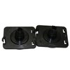 RSJ13SLT AMBER color Front Side Marker LEDs, 2007-2017 Jeep Wrangler, w/ black smoked Lens, 4W - 80 Lumens, Pair - image 3