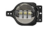 RSJL1804 Blacked Out-Series LED Fog Light Kit, 2018+ Jeep Wrangler JL, w/ Custom Fit Brackets, Pair - image 1
