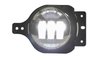 RSJL1804 Blacked Out-Series LED Fog Light Kit, 2018+ Jeep Wrangler JL, w/ Custom Fit Brackets, Pair - image 2