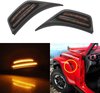 RSJLFDL Fender Maker LED Light, 2018+ Jeep Wrangler JL, w/ Amber LED & Light smoked Cover, Pair - image 4