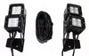 RSL14-12w Pillar Complete Kit, 07-17 Jeep Wrangler JK, w/ 4 x 12W Square Cube Aux Lights + L14 Pillar Bracket Set - image 2