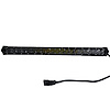RSL18-100w Pillar Complete Kit, 07-17 Jeep Wrangler JK, w/ 100 W LED Light Bar + L18 Hood Bracket Set - image 1