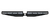 RSL648B 8-LED Head Visor LED Strobe Bar Kit, w/ 15-Patterns & Control Box, Mounts on front or back, Amber - image 1