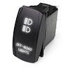 RSLJ11W LED Rocker Switch, w/ White LED Radiance, Off-road Lights - image 1