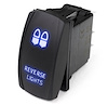 RSLJ13B LED Rocker Switch, w/ Blue LED Radiance, Reverse Lights - image 1