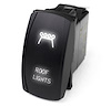 RSLJ15W LED Rocker Switch, w/ White LED Radiance, Roof Lights - image 1