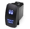 RSLJ2B LED Rocker Switch, w/ Blue LED Radiance, Backup Lights - image 1