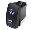 RSLJ68B LED Rocker Switch, w/ Blue LED Radiance, Cargo Light - image 1