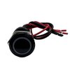 RSMB19MMW 12 V 19 mm Momentary Function Pre-Wired Switch, w/ WHITE LED & Black Flush Mount Finish - image 2