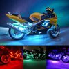 RSMCACS RGB Multi-Color LED Motorcycle Accent Strip Light Kit, w/ Bluetooth & RF Remote Control - image 2