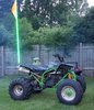 RSQG6FTRGB 6 ft. 5050 LED ATV/Jeep Flag Pole Whip, RGB Multi-Color - image 4