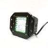 RSRGB12B 3x3 ColorADAPT HALO Flush Mount Light Kit, w/RGB Multi-Color Functions, w/2 flush mounts; remote; Switch & wire harness - image 4