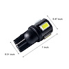 RST10-10PK(W) T10 6-LED Pack, 5630 Replacement Bulbs, White, Set of 10 - image 1