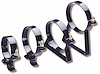 Standard Nitrous Bottle Brackets 5lb Bottles - image 1