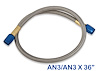 Stainless Steel Braided Nitrous Hose -3AN | -3AN - image 1