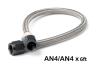 4AN - 6FT HOSE, BLACK - image 1
