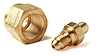Nitrous Bottle Nut Adapter -04AN - image 1