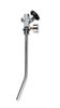 Super Hi-Flo Nitrous Bottle Valve with Black Gauge & Siphon Tube [10 lb. Bottles] - image 2