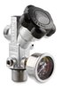 Super Hi-Flo Nitrous Bottle Valve with Black Face Gauge for 5 lb. and Larger NOS Bottles - image 2
