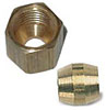Compression Fitting Accessories 1/8" Tube Cap w/Ferrule - image 1