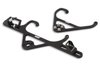 Billet Solenoid and Throttle Cable Bracket Kit Fits Holley 4150/4160 Carburetors - image 2