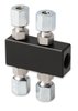Distribution Block [(1) 1/8 in. NPT In, (4) 3/16 in. Compression Out] - image 4