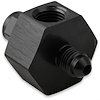 Fuel Pressure Gauge Adapter Fitting [-4 AN Male to -4 AN Female 1/4 in. NPT] - image 1