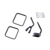 Black Door Mirror Kit for 1955-1986 Jeep CJ Models - image 2