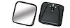 Convex Door Mirror Head for 1955-1986 Jeep CJ Models - image 1