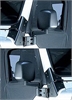 Door Mirror Kit for 1987-2006 Jeep Wrangler with Hinge-Mount Mirrors - image 1