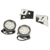 Windshield Mount Stainless Steel Light Kit for 2007-2018 Jeep Wrangler JK - image 2