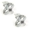 X-CLAMP  SILVER  PAIR  1. - image 2
