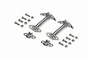 Hood Catch Kit for 1955-1986 Jeep CJ5, CJ6, CJ7 & CJ8 [Stainless Steel]
