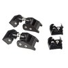 Black Hood Catch Kit for 2007-2018 Jeep Wrangler JK - image 3