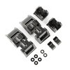 Textured Black Hood Catch Kit for 2018 Jeep Wrangler JL - image 3