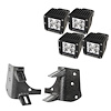 DUAL A-PILLAR LED KIT 3IN - image 1