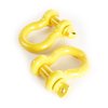 D-RINGS 7/8INCH YELLOW PA - image 2
